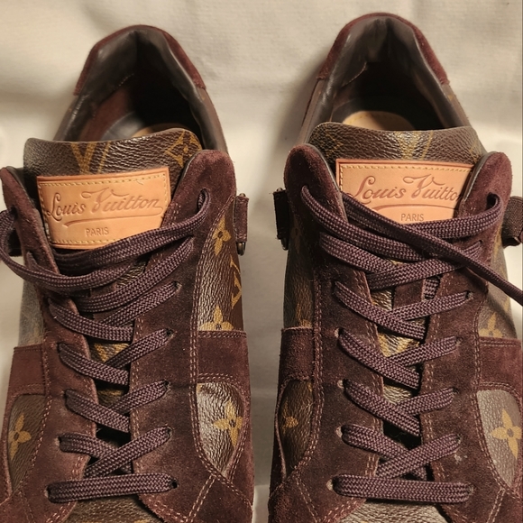 Louis Vuitton Globe Trotter Monogrammed Sneaker. Men's Or Women's. LV Size 8.5 - Picture 8 of 10